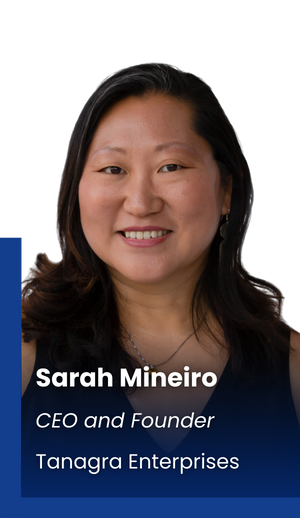 Sarah Mineiro speaker graphic